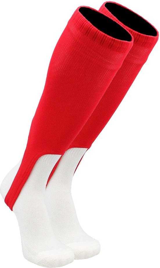 TCK Stirrups Adult Length 19" - Red - HIT a Double