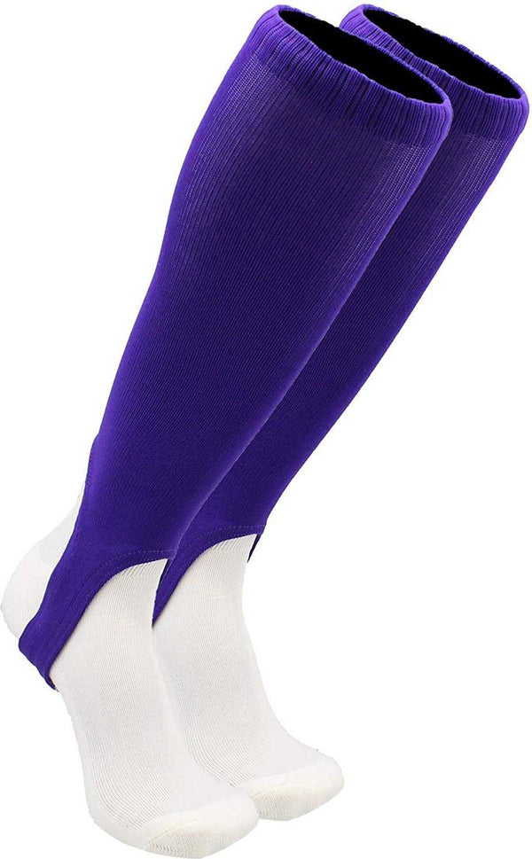 TCK Stirrups Youth Length 14" - Purple - HIT a Double