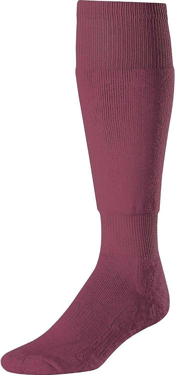 TCK Ultimate Classic Knee High Socks - Maroon - HIT a Double