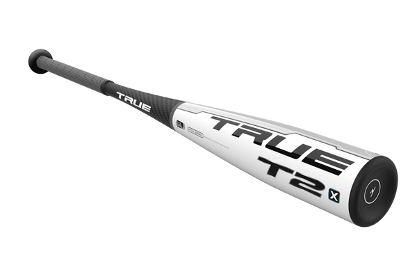 True 2020 T2X USSSA (-5) Bat 2 3/4" - Gray White Black - HIT a Double
