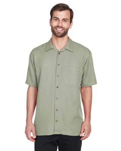 Ultraclub 8980 Men's Cabana Breeze Camp Shirt - Sage - HIT a Double