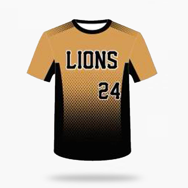 VSA GOLD AND BLACK SUBLIMATED TOP