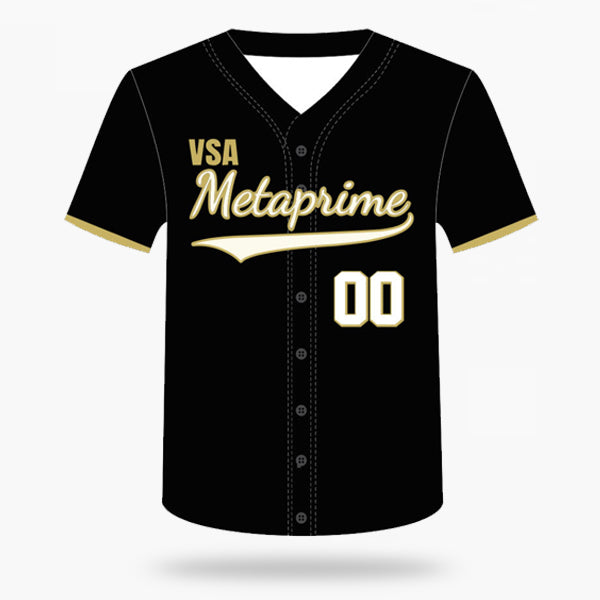 VSA METAPRIME BLACK SUBLIMATED TOP