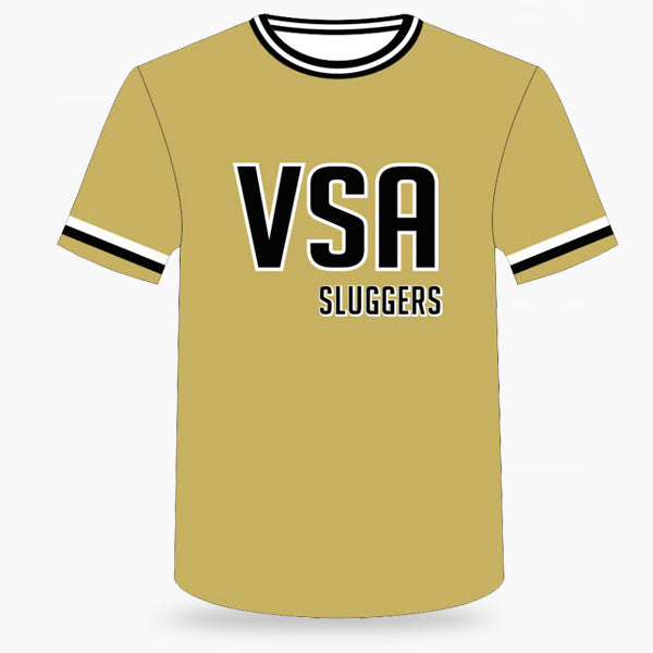 VSA SLUGGERS GOLD SUBLIMATED TOP
