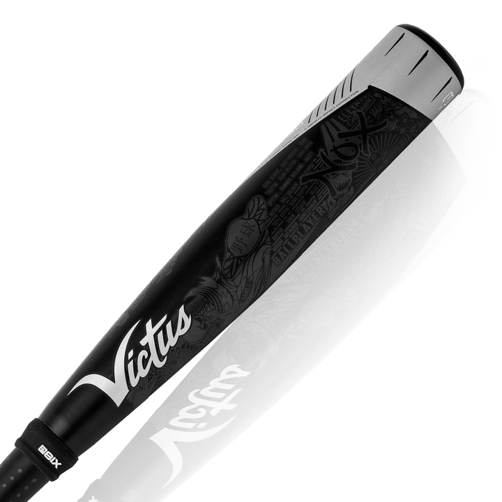 Victus NOX BBCOR (-3) Bat - Black White - HIT a Double
