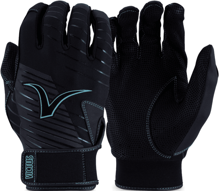 Victus Team Batting Glove - Black Mint - HIT a Double