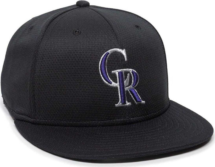 OC Sports MLB-400 MLB Mesh Baseball Cap - Colorado Rockies Home & Road - HIT a Double - 1