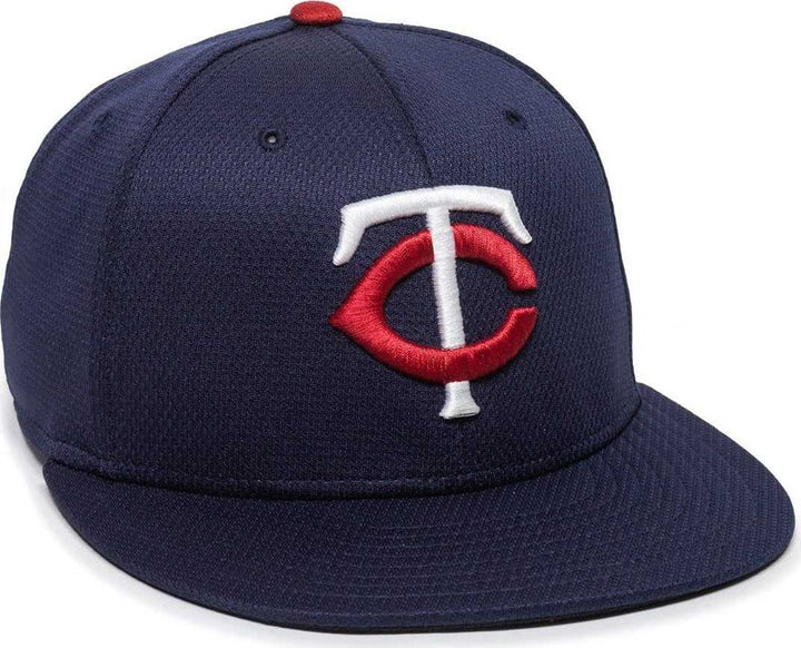 OC Sports MLB-400 MLB Mesh Baseball Cap - Minnesota Twins Home - HIT a Double - 1