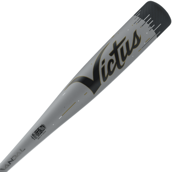 Victus Vandal 3 USSSA -8 Bat - Dark Gray - HIT a Double - 1