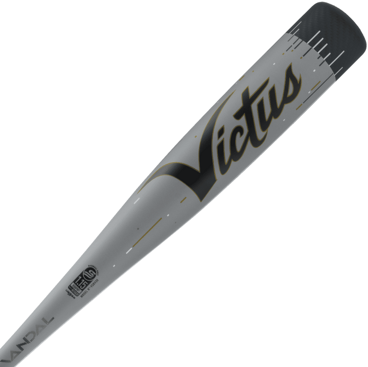 Victus Vandal 3 USSSA -8 Bat - Dark Gray - HIT a Double - 1